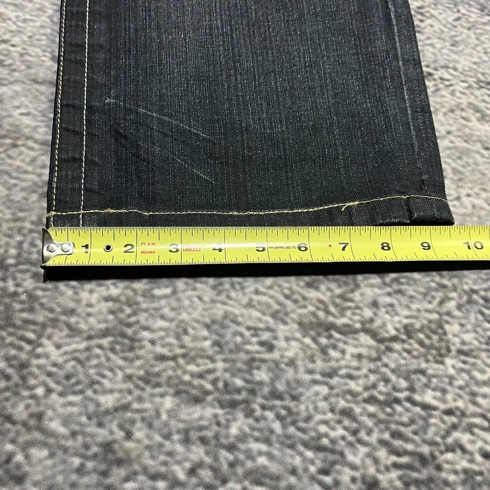 NWT Vintage Akademiks Jeans Mens 36x32 Embroidered Baggy Grunge Skater Y2K 2000s
